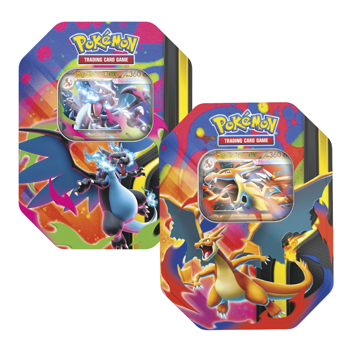 Mega Charizard X & Y ex Lata - Español