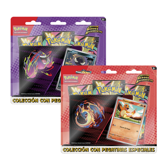 Blister Pokemon con Pegatina Héroes Ascendentes - Español