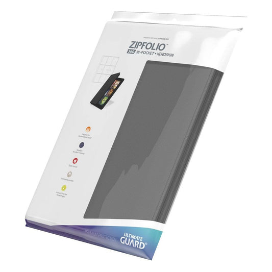ALBUM ZIPFOLIO 360 18-POCKET XENOSKIN GRIS