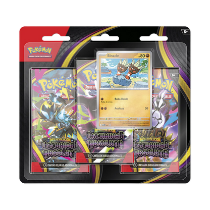 Blister Pokemon Oscuridad Absoluta - Español
