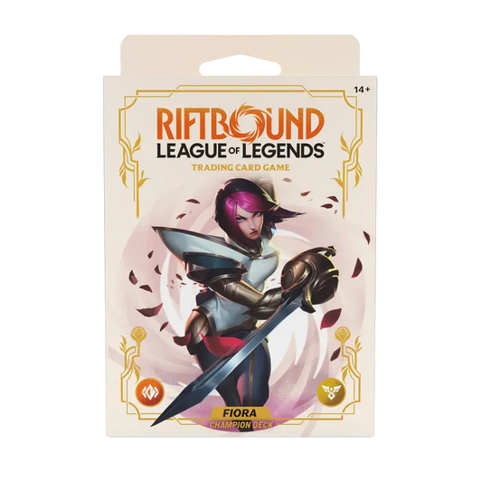 Mazo de campeón de Fiora de Riftbound: Spiritforged