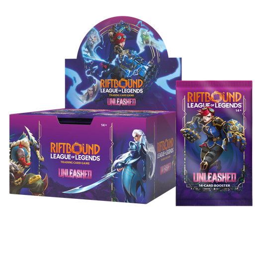 Riftbound: League Of Legends TCG - Unleashed Booster Box (24 sobres) - Ingles