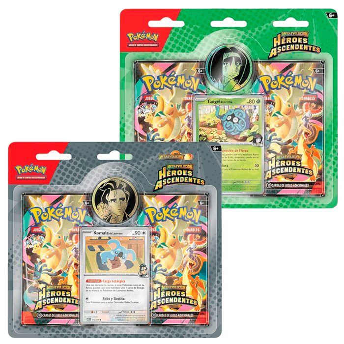 Pokémon Héroes Ascendentes Blister 2 sobres - Español