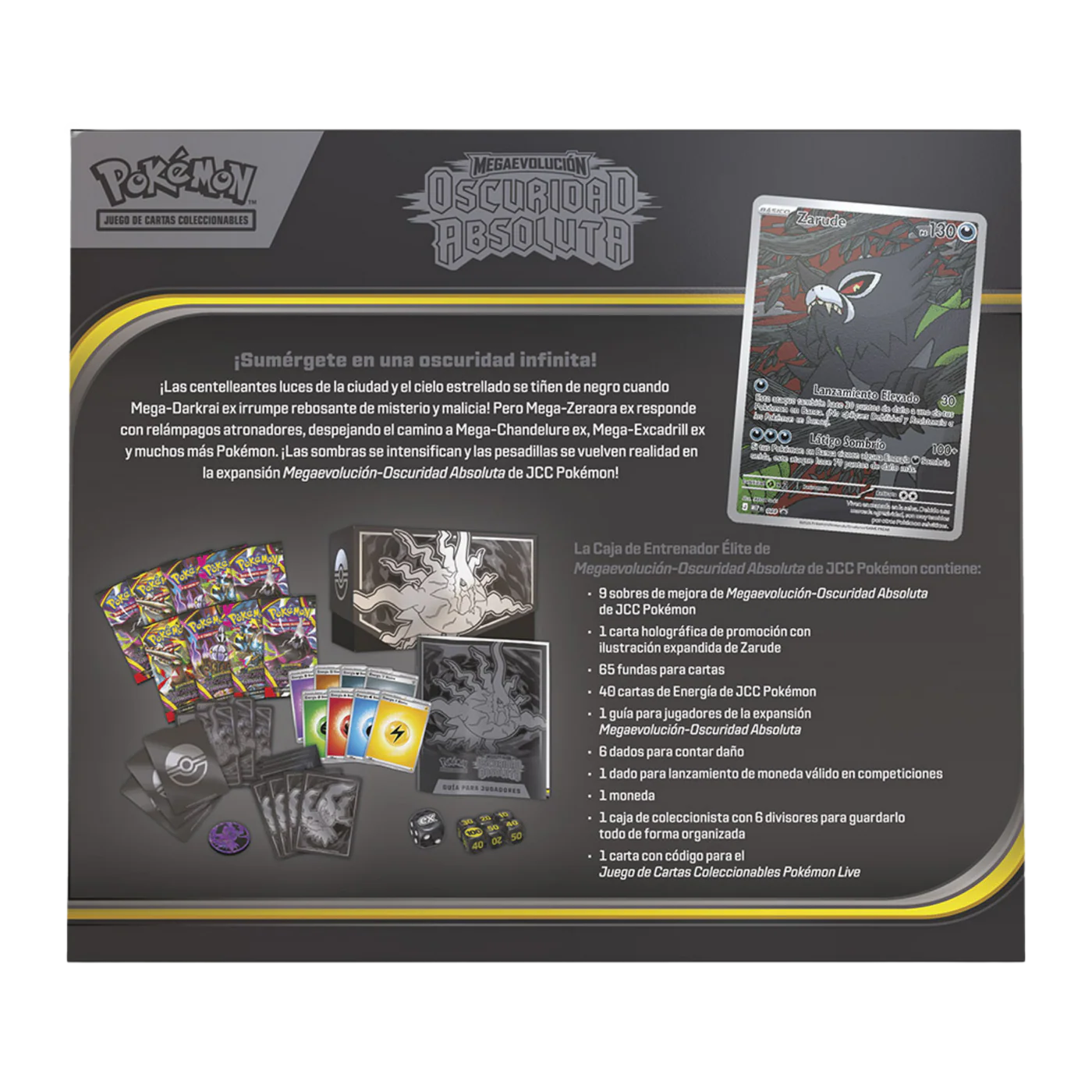 ETB Caja de Entrenador Elite Oscuridad Absoluta - Español